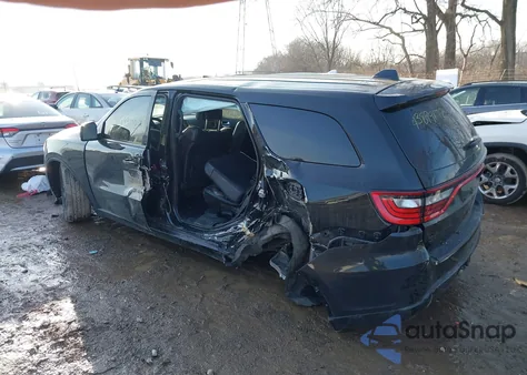 2017 Dodge Durango R/T Awd z USA, uszkodzony, nr VIN 1C4SDJCT9HC871661